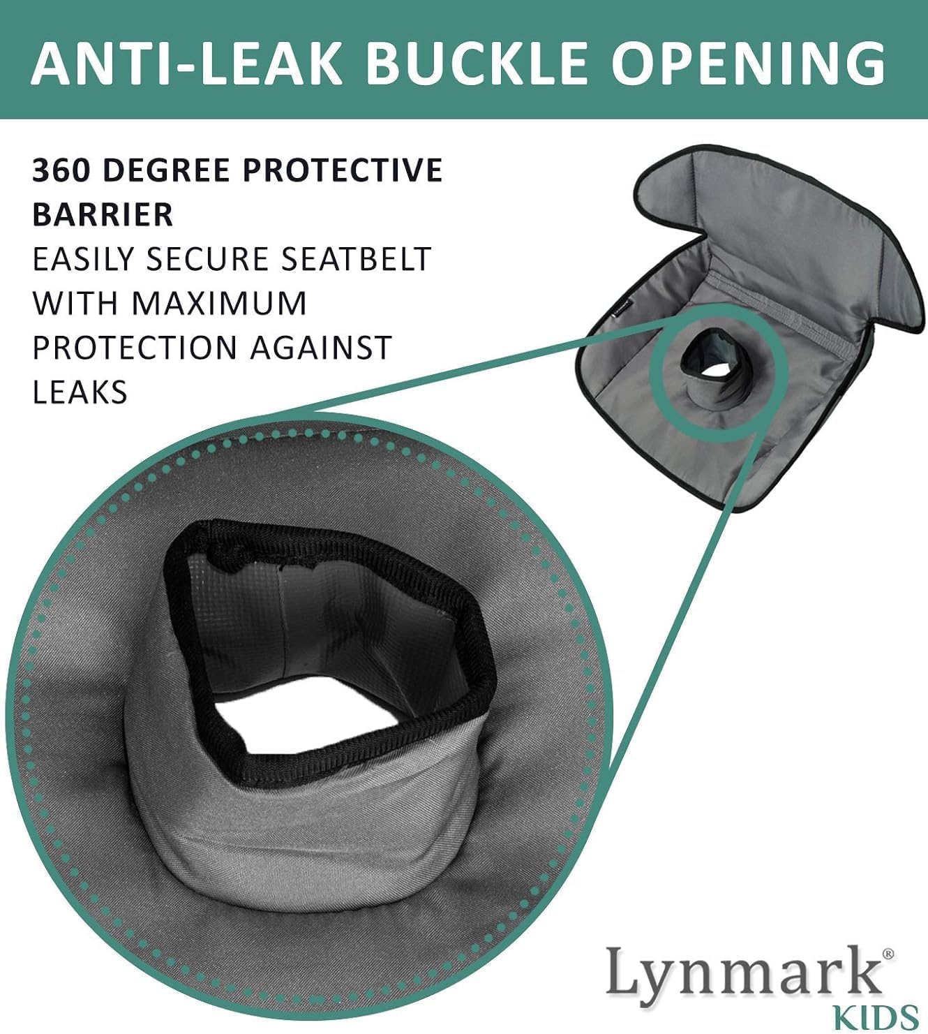 Car Seat Protector for Potty Training - Grey Lynmark