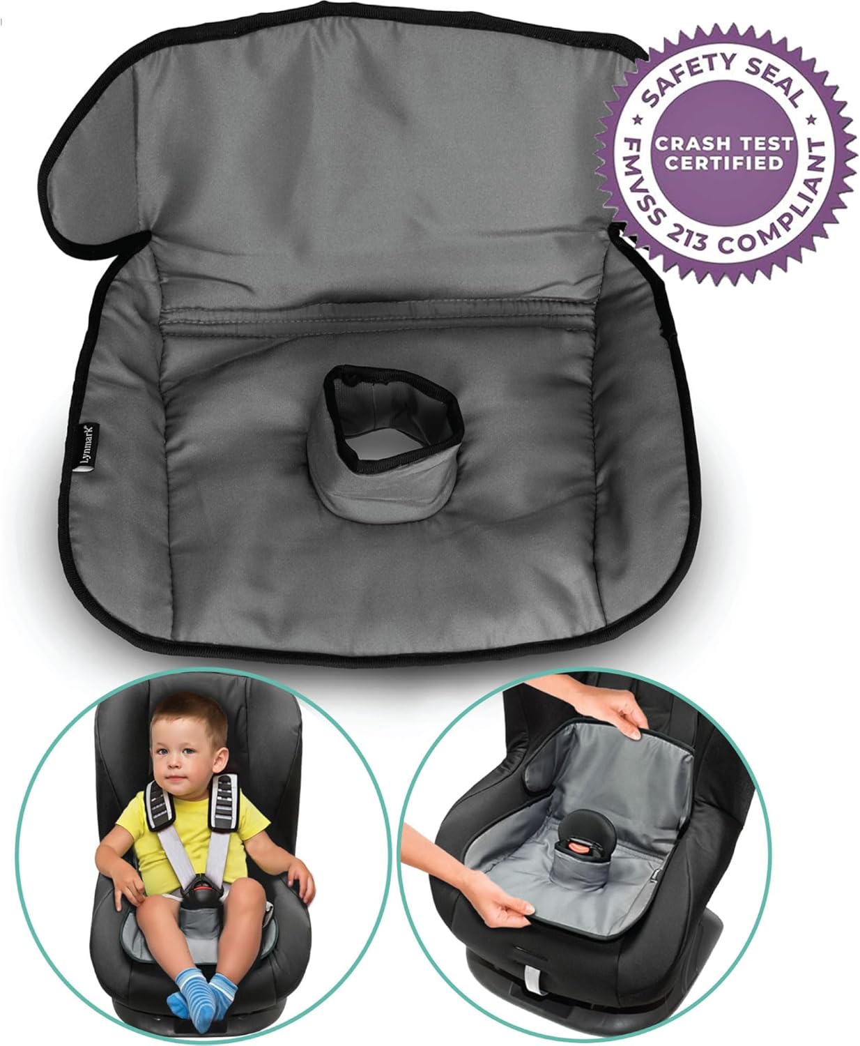 Car Seat Protector for Potty Training - Grey Lynmark