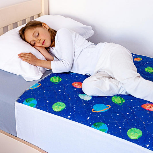 Potty Training Bed Pad With Tucks - Galaxy Lynmark