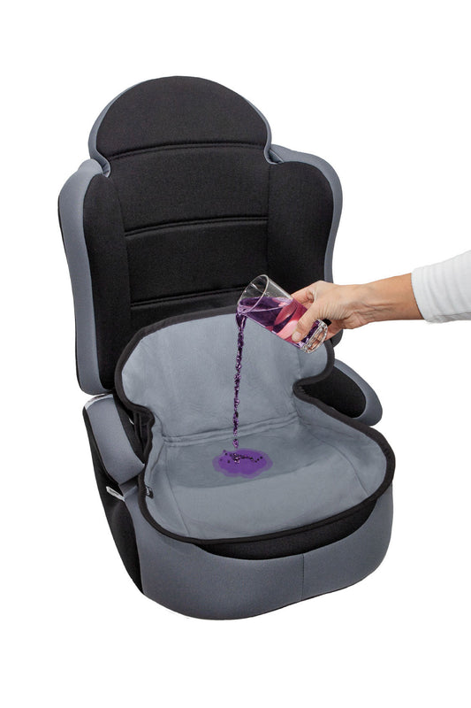 Booster Seat Protector, No Buckle Hole - Grey Lynmark