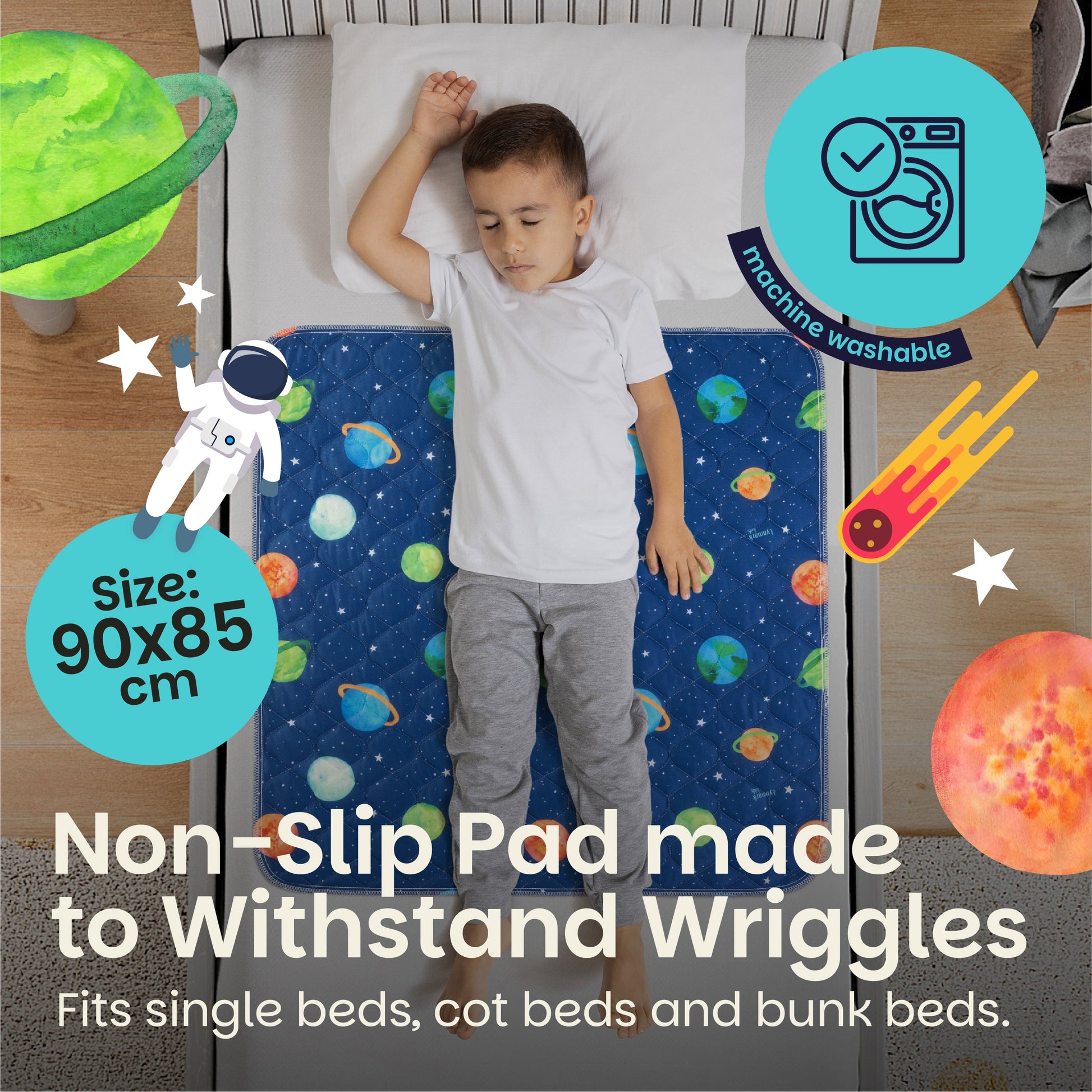 Potty Training Bed Pad Without Tucks - Galaxy Lynmark