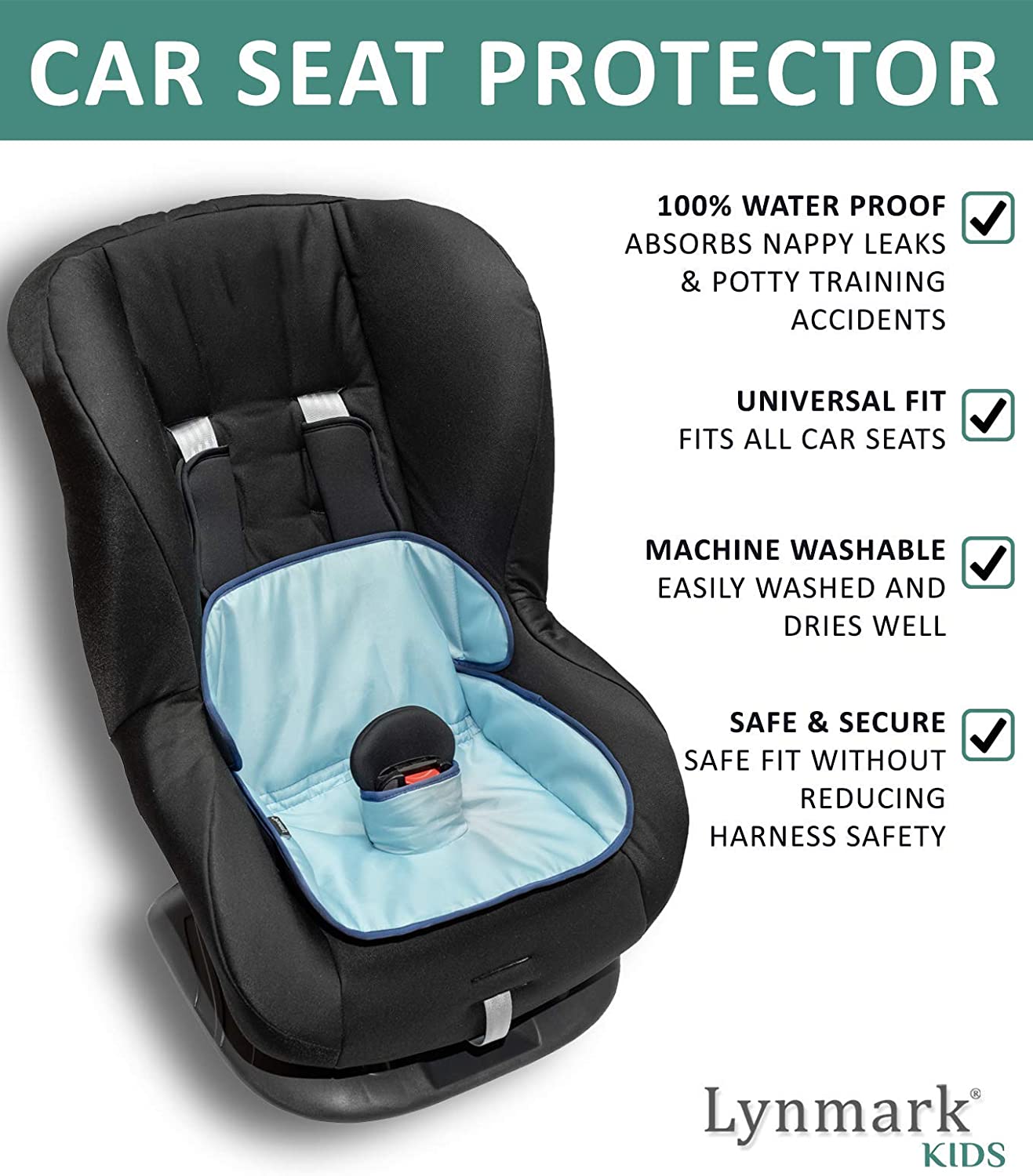 Car Seat Protector for Potty Training - Blue (Copy) Lynmark