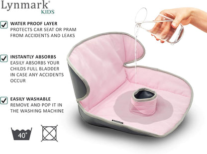 Car Seat Protector for Potty Training - Pink Lynmark