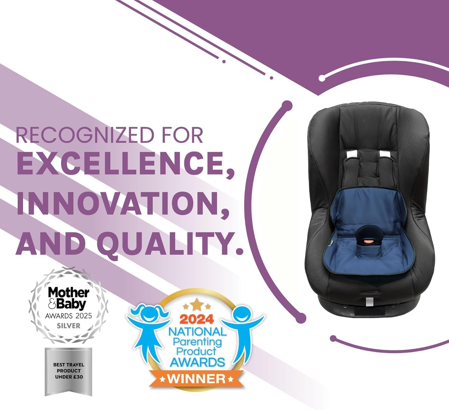 Car Seat Protector for Potty Training - Navy (Copy) Lynmark