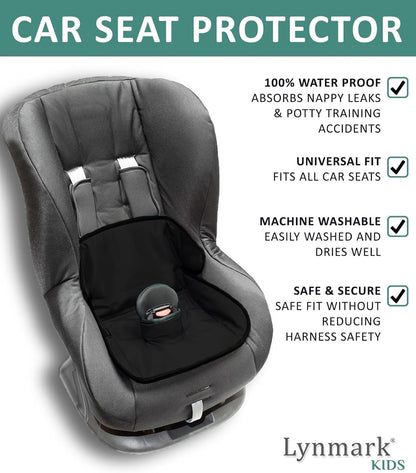 Car Seat Protector for Potty Training - Navy Lynmark