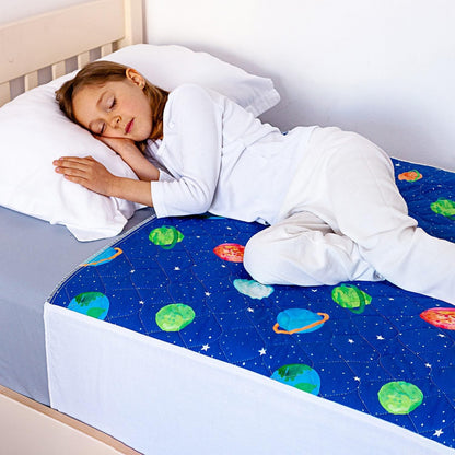 Potty Training Bed Pad With Tucks - Galaxy Lynmark