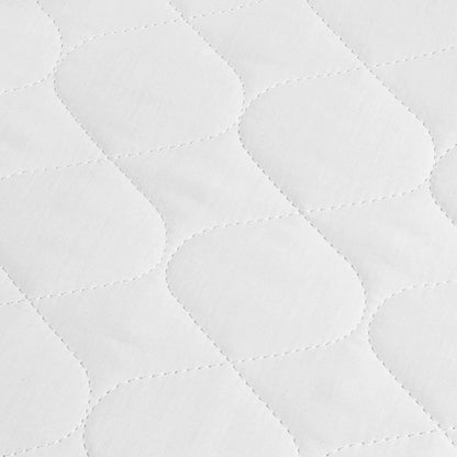 Super King Size Bed Pad With Tucks - White Lynmark