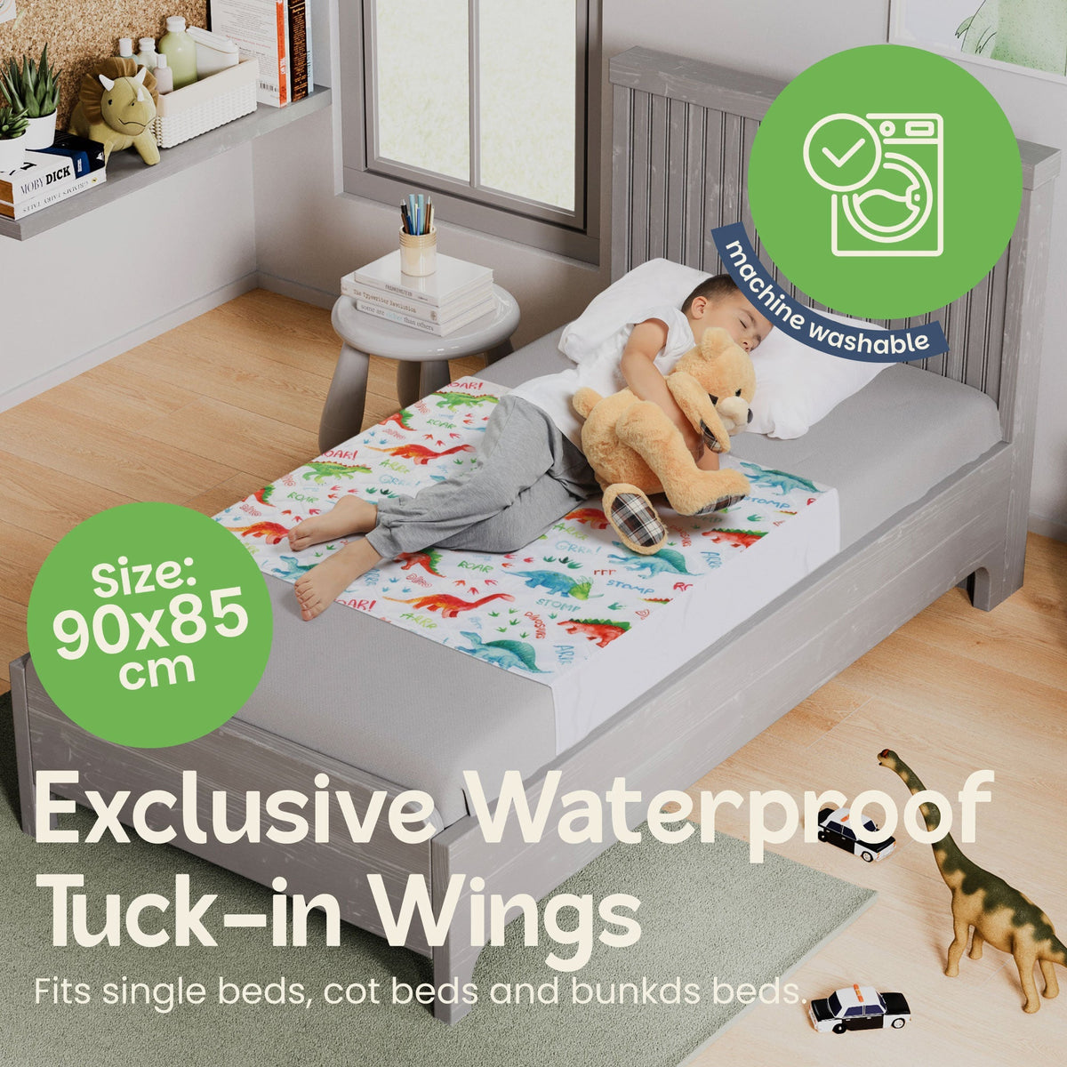 Potty Training Bed Pad With Tucks - Galaxy Lynmark