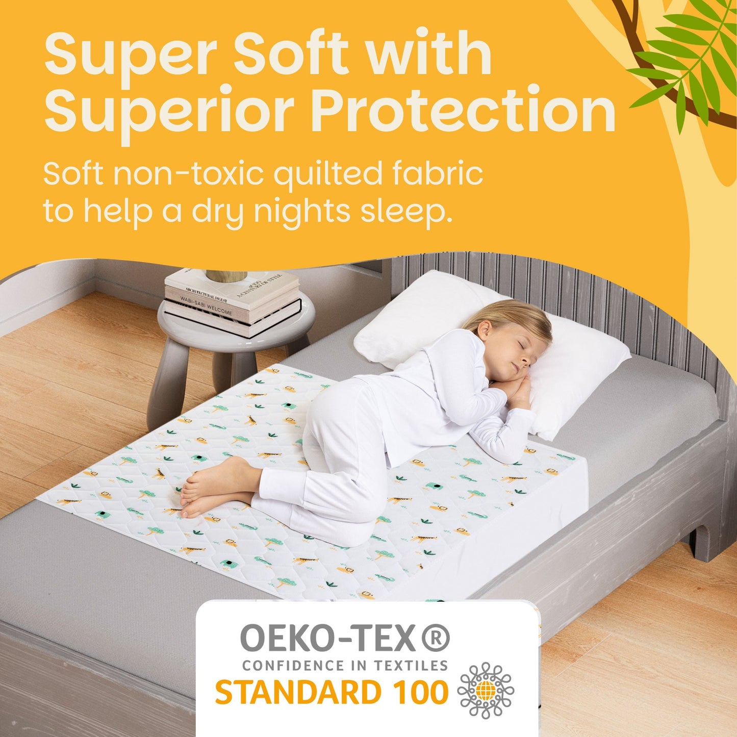 Lynmark® Potty Training Bed Pad With Tucks - Explorer Lynmark