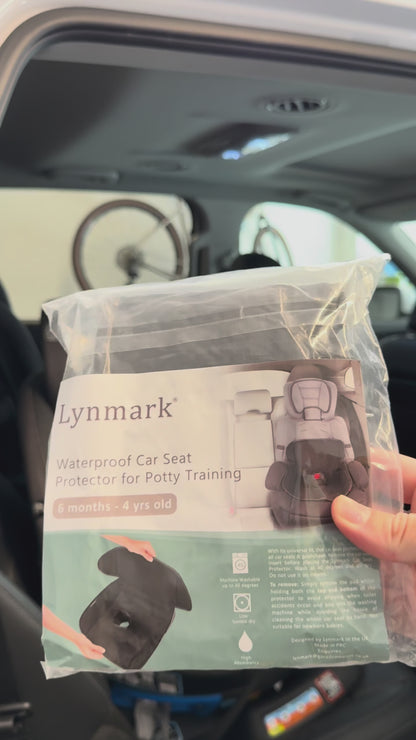 Lynmark® Car Seat Protector for Potty Training Universal Fit - Black